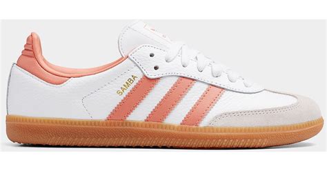 samba peach adidas|adidas samba price uk.